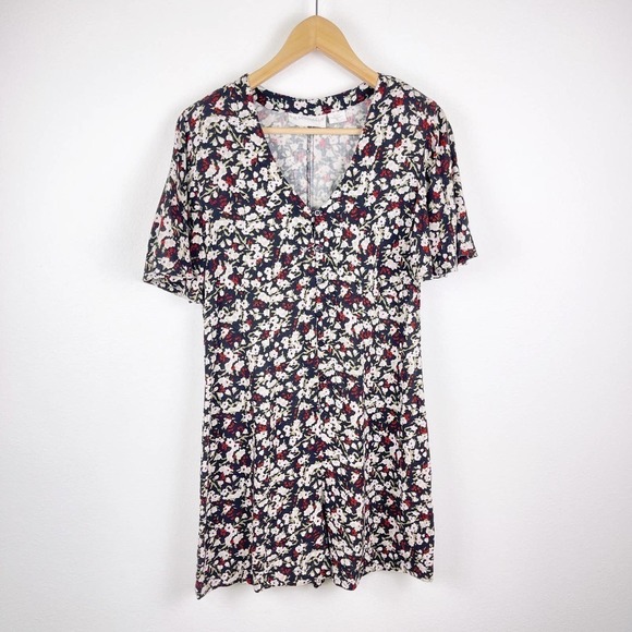 P.B. Michaels Ditsy Floral Cottagecore Retro Inspired Rayon Romper Women’s Small - Picture 1 of 10